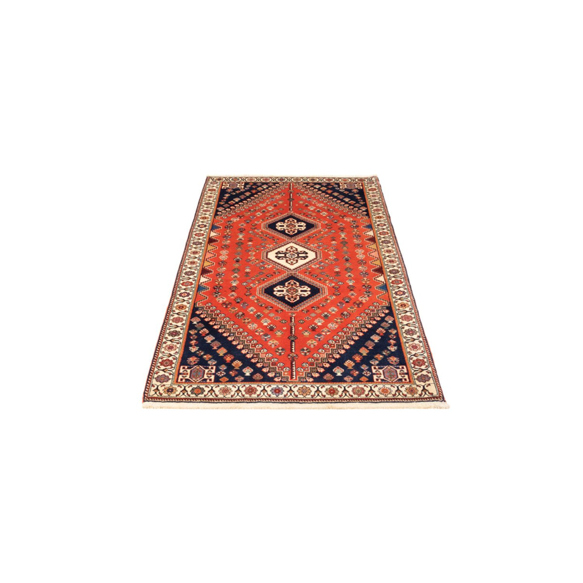 Loper Gabbeh Tapijt - Kashkuli Perzisch - 200 x 85 cm - rood