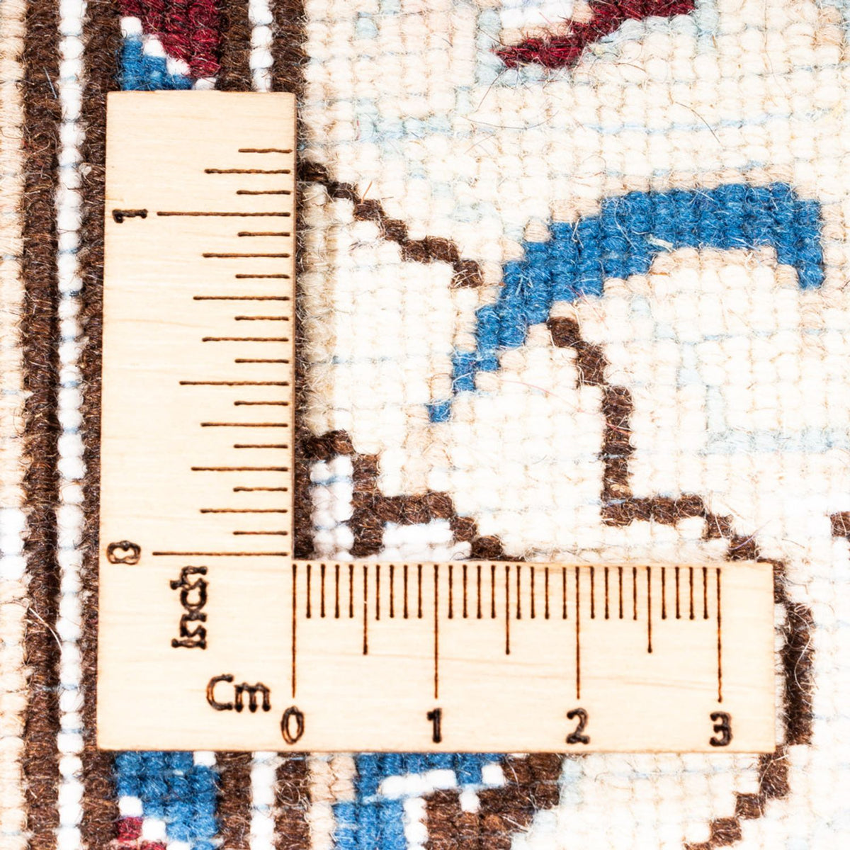 Loper Perzisch tapijt - Nain - 190 x 68 cm - donkerblauw