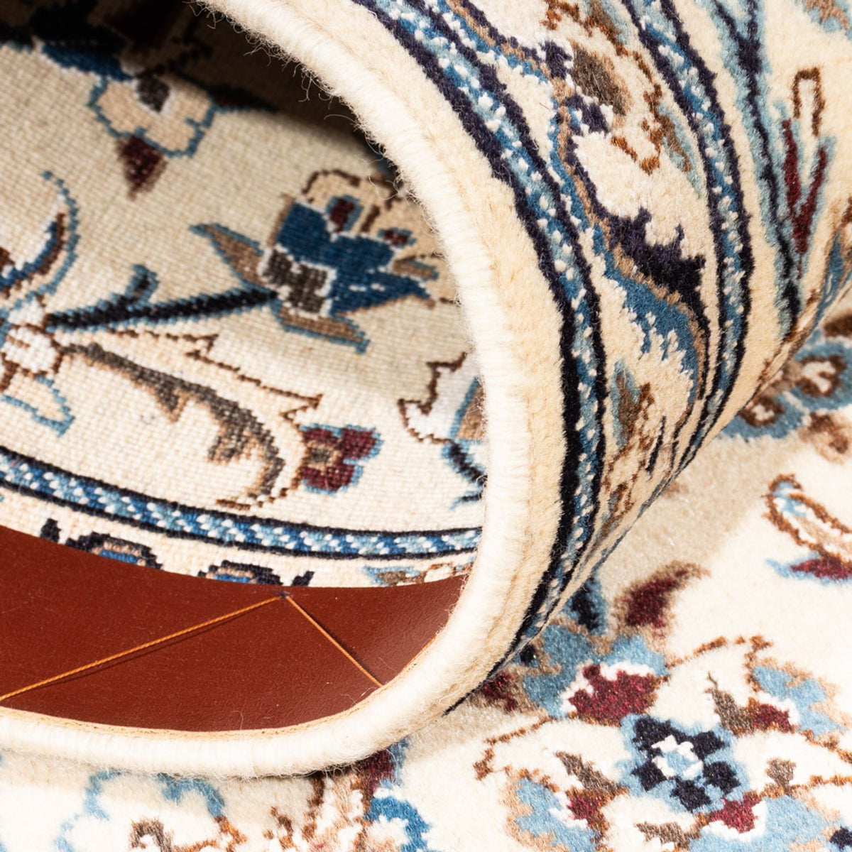 Loper Perzisch tapijt - Nain - 201 x 61 cm - crème