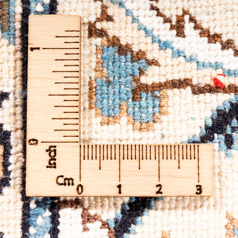 Loper Perzisch tapijt - Nain - 201 x 61 cm - crème