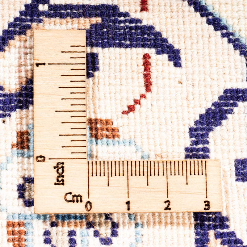 Loper Perzisch tapijt - Nain - Koninklijk - 212 x 60 cm - crème