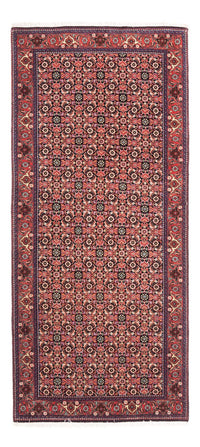 Loper Perzisch tapijt - Bijar - 189 x 82 cm - licht rood