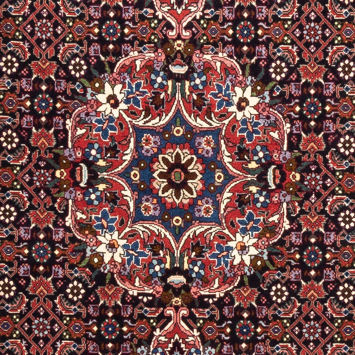 Loper Perzisch tapijt - Bijar - 200 x 76 cm - donkerblauw