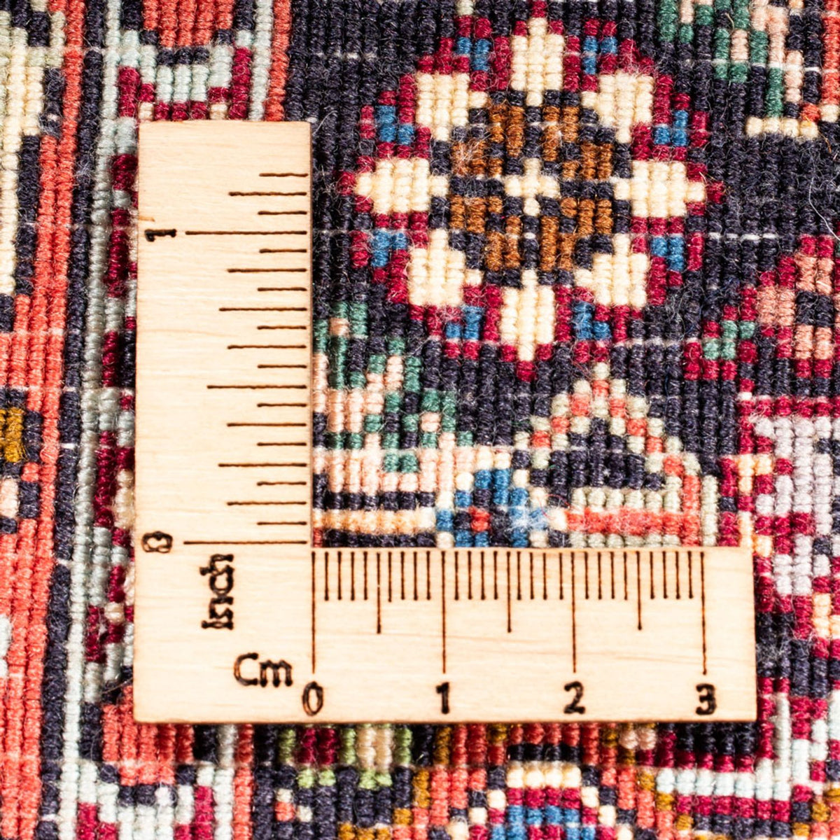 Loper Perzisch tapijt - Bijar - 200 x 76 cm - donkerblauw