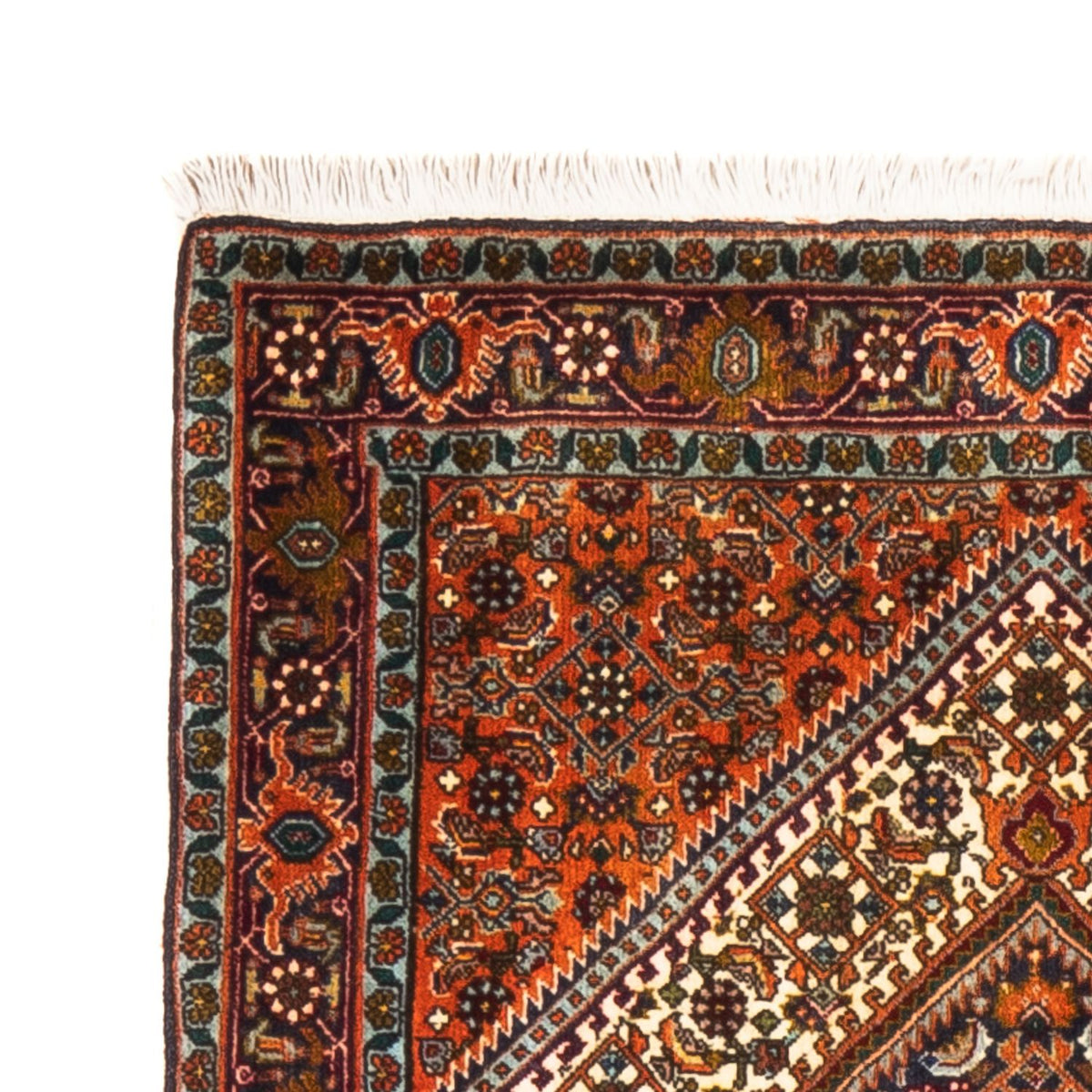 Loper Perzisch tapijt - Bijar - 218 x 75 cm - beige