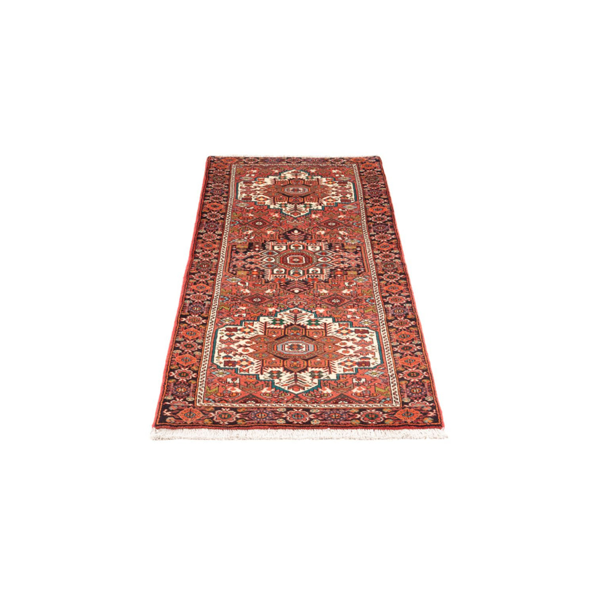 Loper Perzisch Tapijt - Nomadisch - 175 x 60 cm - bruin