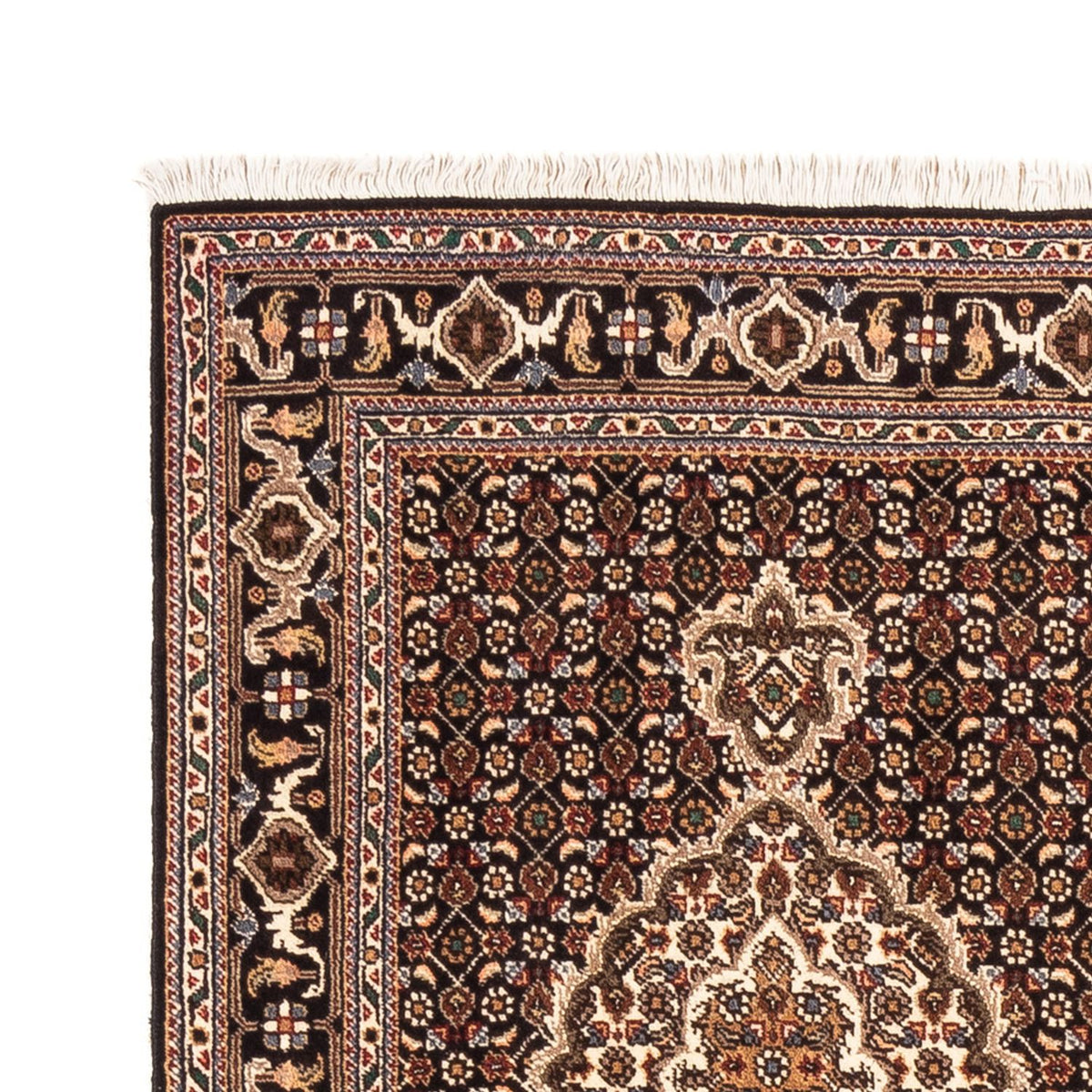 Loper Perzisch tapijt - Tabriz - Royal - 195 x 76 cm - donkerblauw