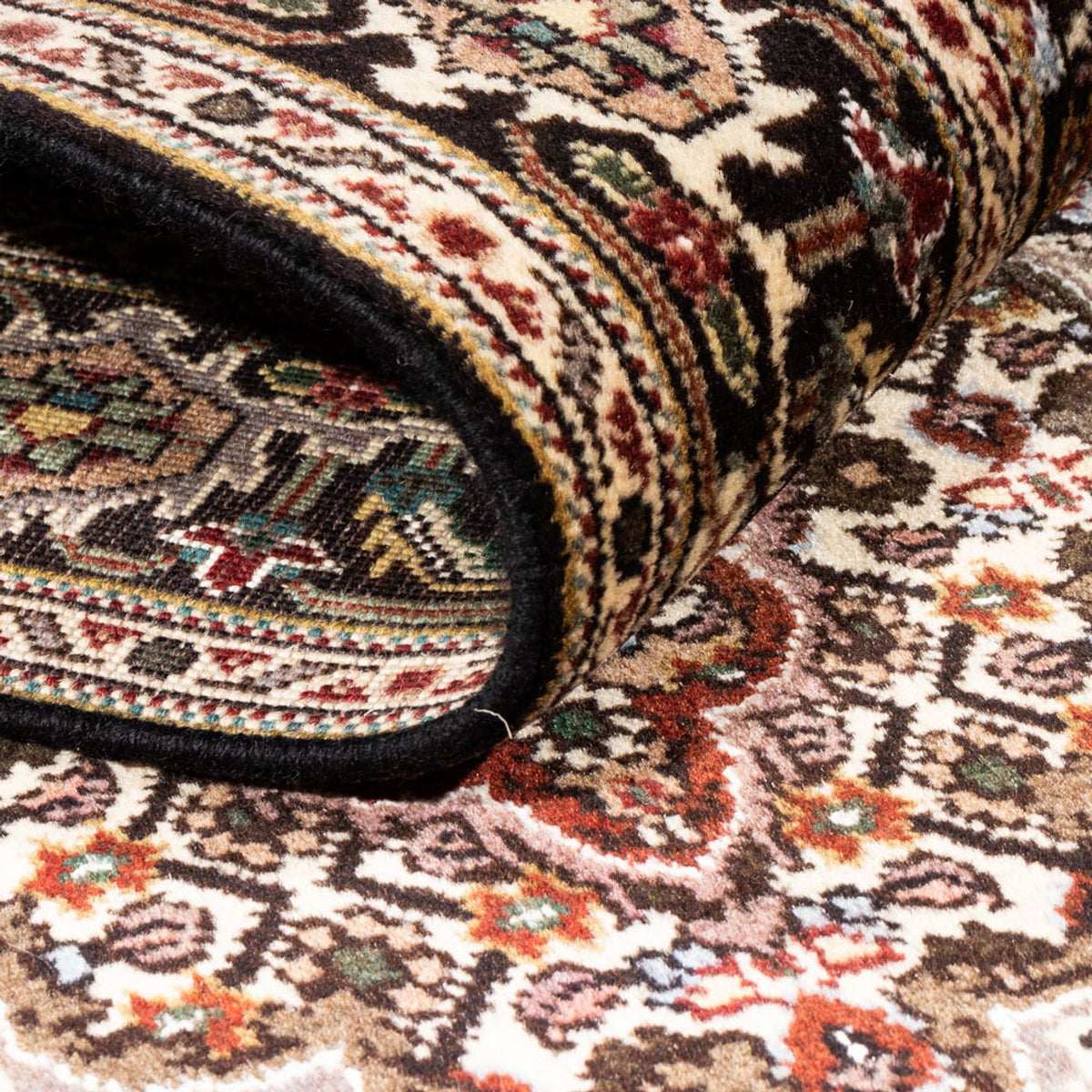 Loper Perzisch tapijt - Tabriz - Royal - 196 x 75 cm - donkerblauw