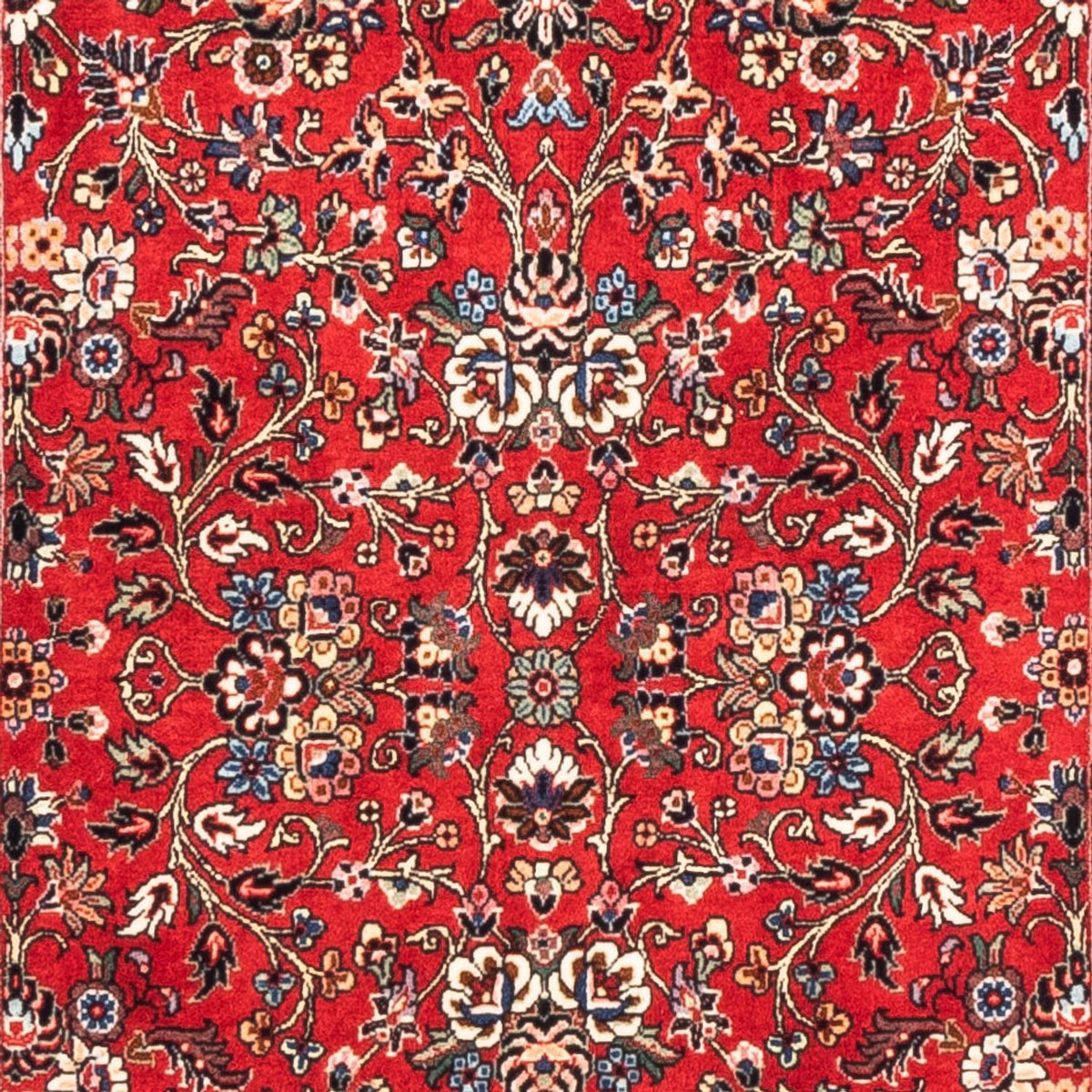 Loper Perzisch tapijt - Bijar - 204 x 84 cm - rood
