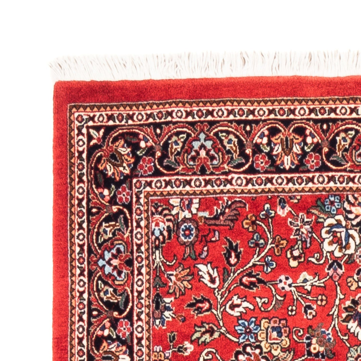 Loper Perzisch tapijt - Bijar - 204 x 84 cm - rood