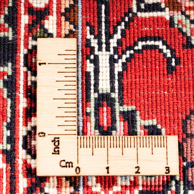 Loper Perzisch tapijt - Bijar - 204 x 84 cm - rood