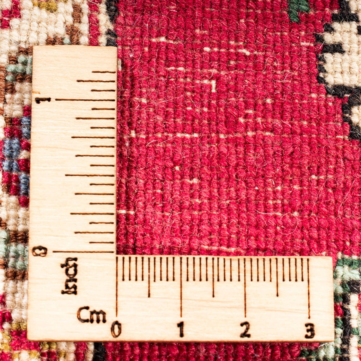 Loper Perzisch tapijt - Ghom - 215 x 65 cm - rood