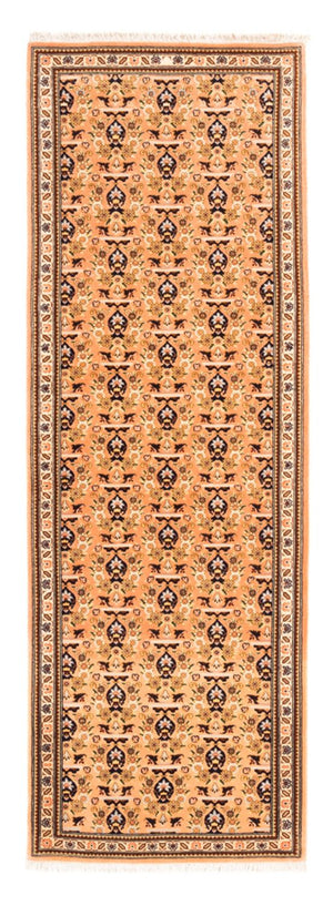 Loper Perzisch tapijt - Tabriz - 194 x 69 cm - karamel