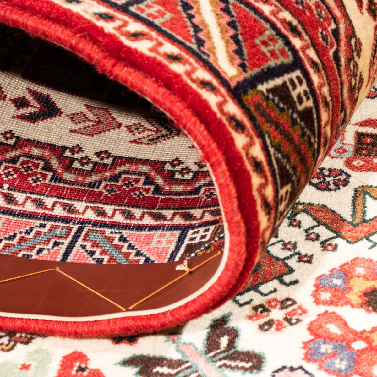 Loper Perzisch Tapijt - Nomadisch - 200 x 82 cm - crème