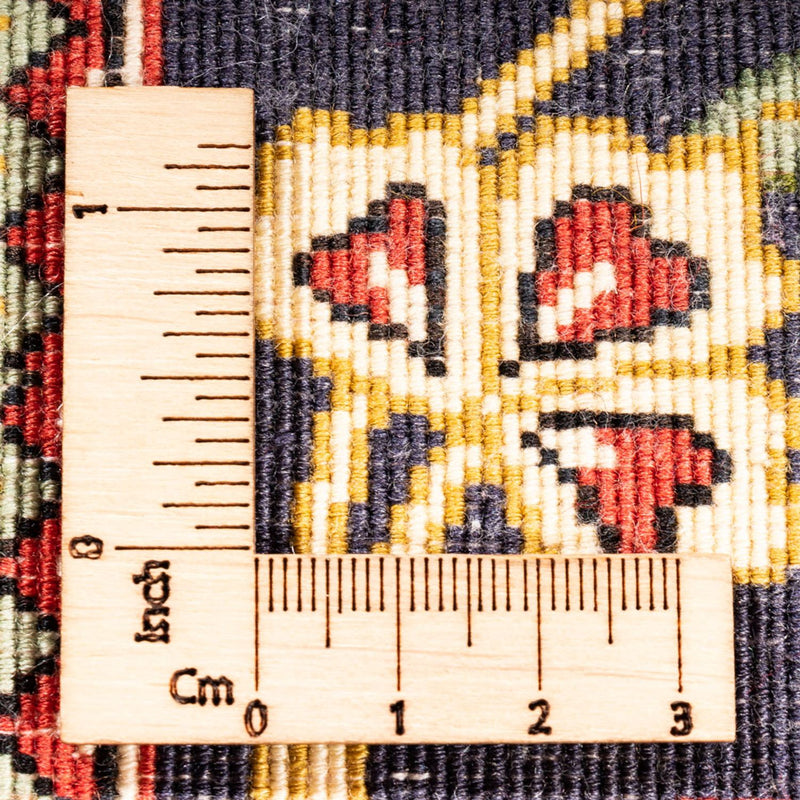 Loper Perzisch tapijt - Ghom - 203 x 65 cm - donkerblauw