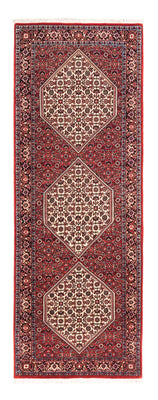 Loper Perzisch tapijt - Bijar - Koninklijk - 211 x 77 cm - rood