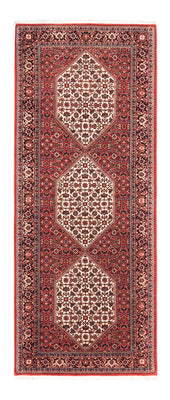 Loper Perzisch tapijt - Bijar - Koninklijk - 196 x 80 cm - rood