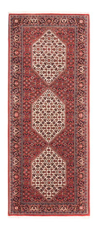 Loper Perzisch tapijt - Bijar - Koninklijk - 196 x 80 cm - rood