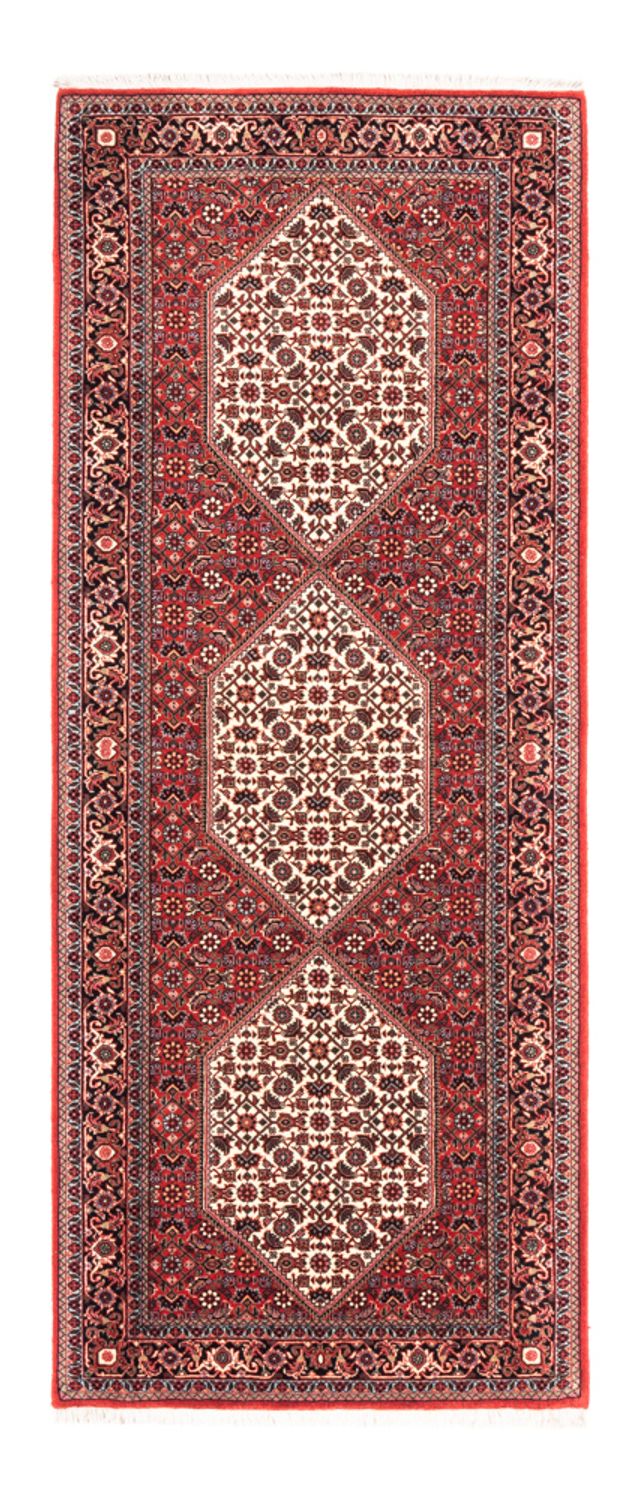 Loper Perzisch tapijt - Bijar - Koninklijk - 196 x 80 cm - rood