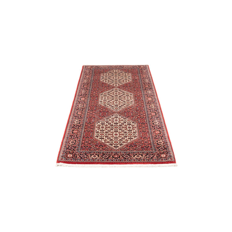 Loper Perzisch tapijt - Bijar - Koninklijk - 196 x 80 cm - rood