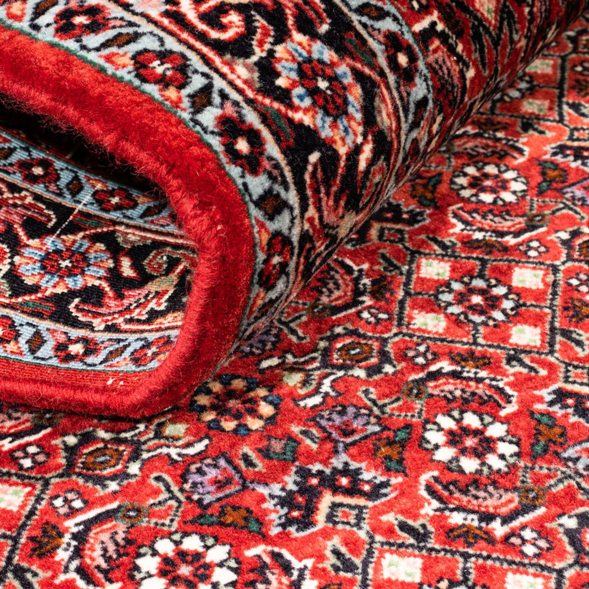 Loper Perzisch tapijt - Bijar - 192 x 75 cm - rood