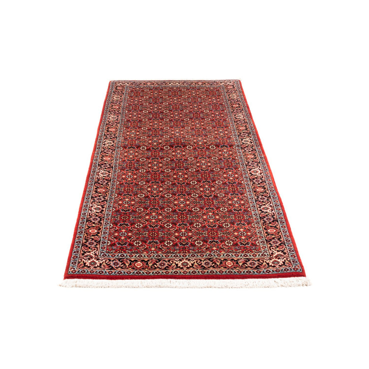 Loper Perzisch tapijt - Bijar - 192 x 75 cm - rood