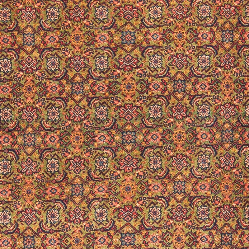 Loper Perzisch tapijt - Tabriz - Royal - 377 x 100 cm - lichtgroen