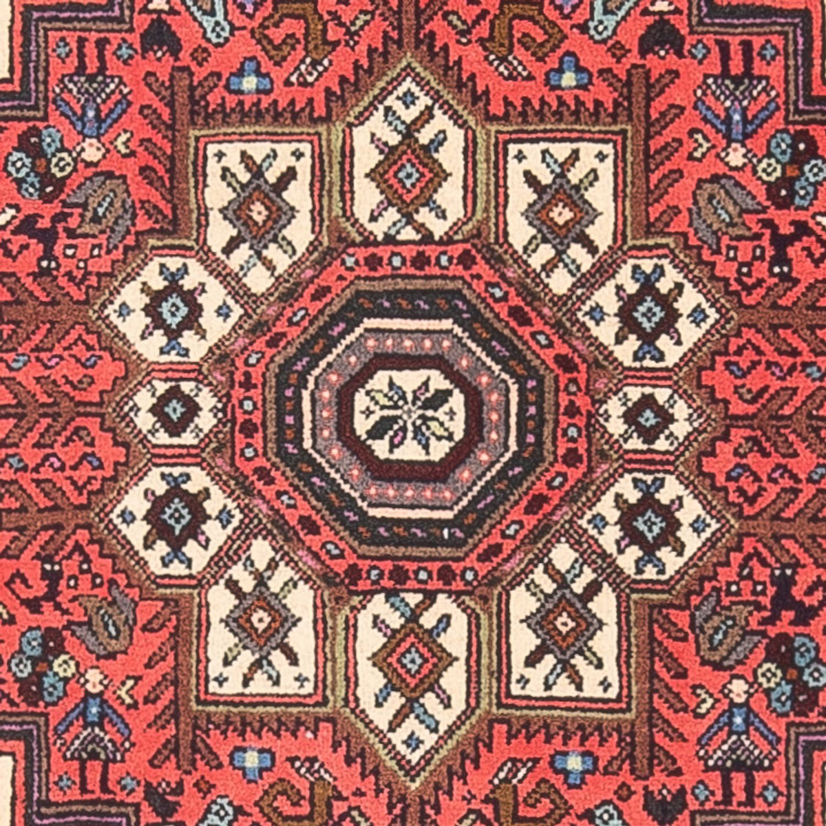 Perzisch Tapijt - Nomadisch - 138 x 90 cm - licht rood