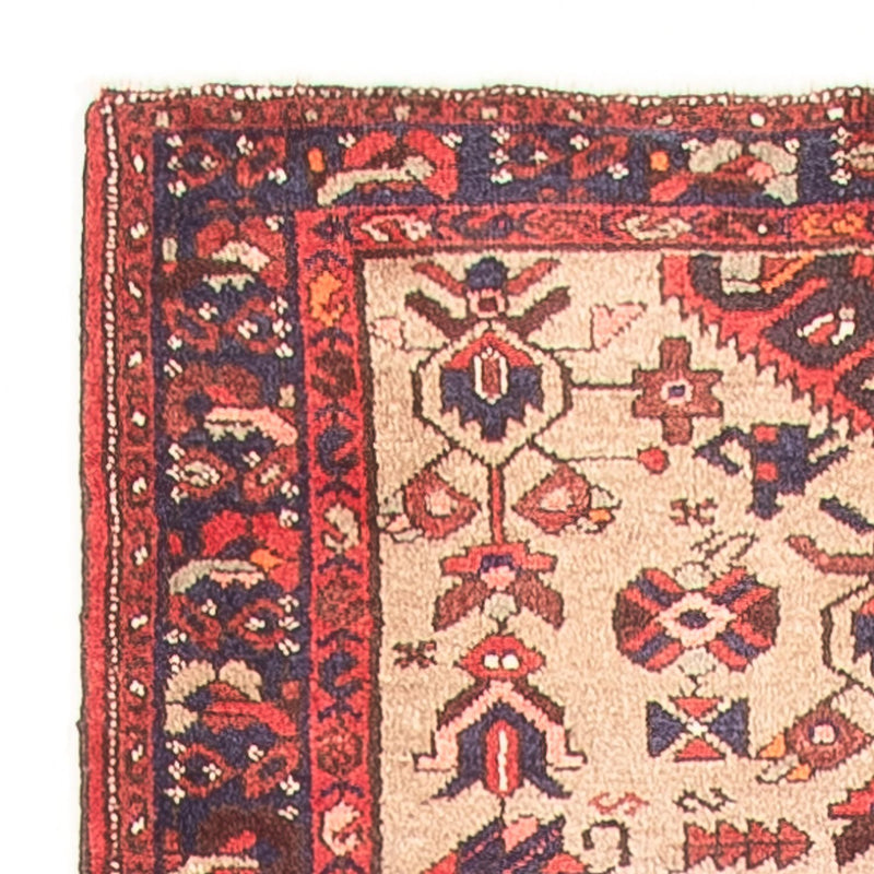 Loper Perzisch Tapijt - Nomadisch - 405 x 100 cm - beige