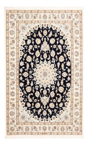 Perzisch tapijt - Nain - Premium - 183 x 119 cm - donkerblauw