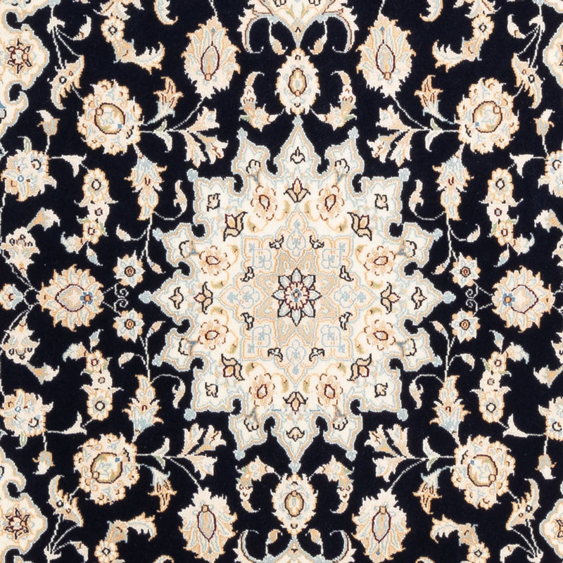 Perzisch tapijt - Nain - Premium - 183 x 119 cm - donkerblauw