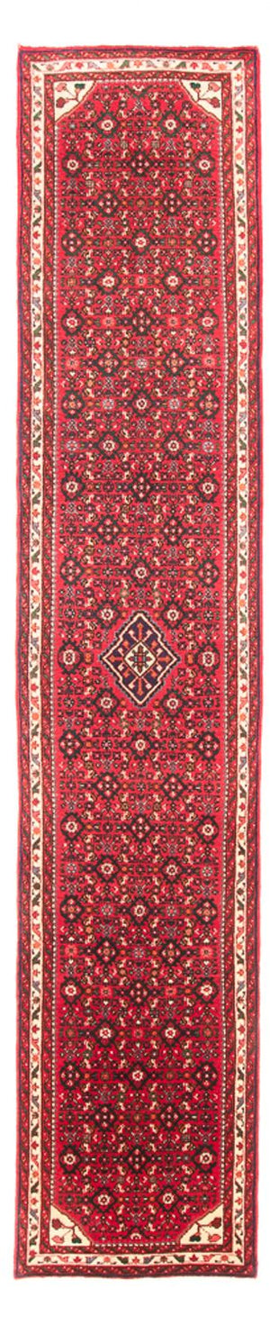 Loper Perzisch Tapijt - Nomadisch - 392 x 77 cm - rood