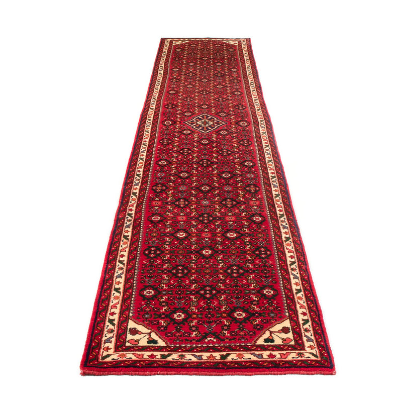 Loper Perzisch Tapijt - Nomadisch - 392 x 77 cm - rood