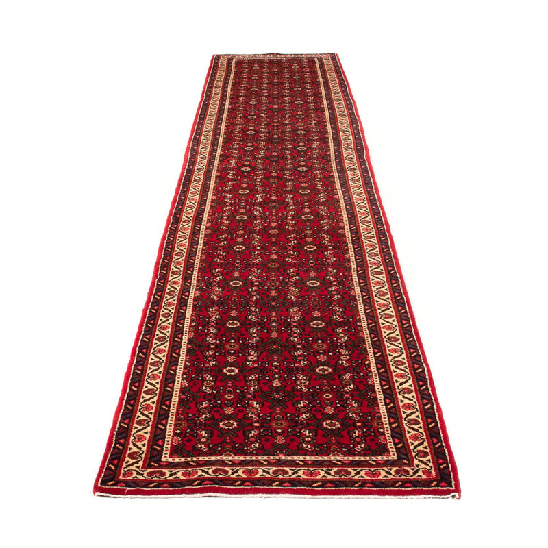 Loper Perzisch Tapijt - Nomadisch - 392 x 85 cm - donkerblauw