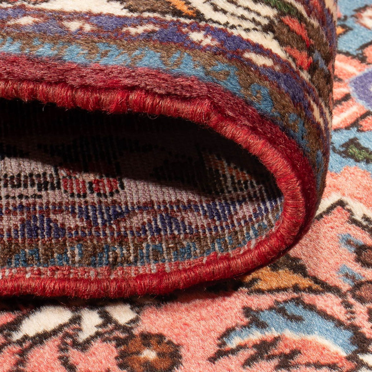 Loper Perzisch Tapijt - Nomadisch - 385 x 77 cm - rood