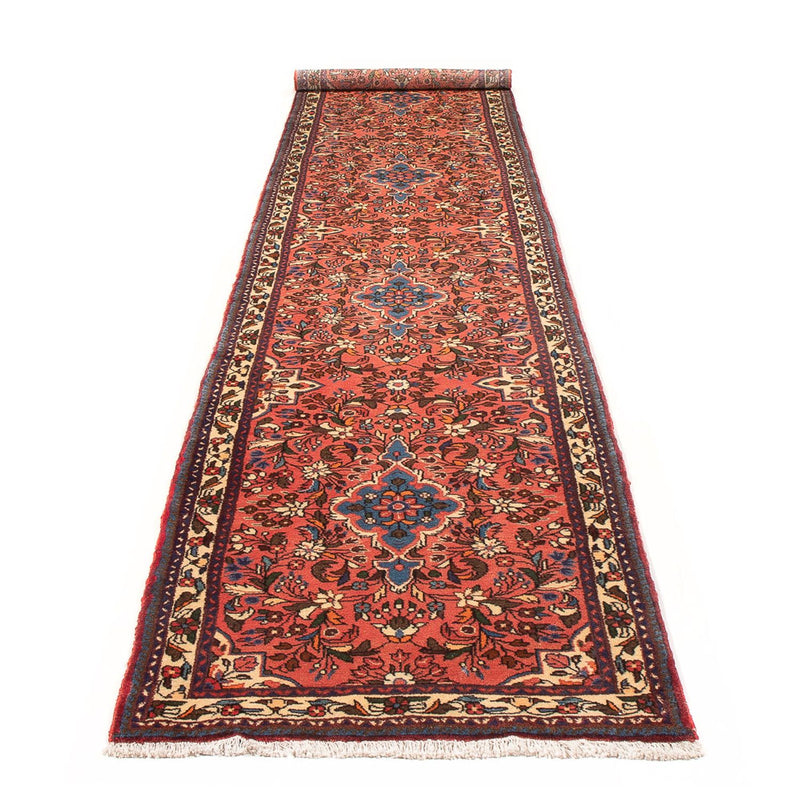 Loper Perzisch Tapijt - Nomadisch - 385 x 77 cm - rood
