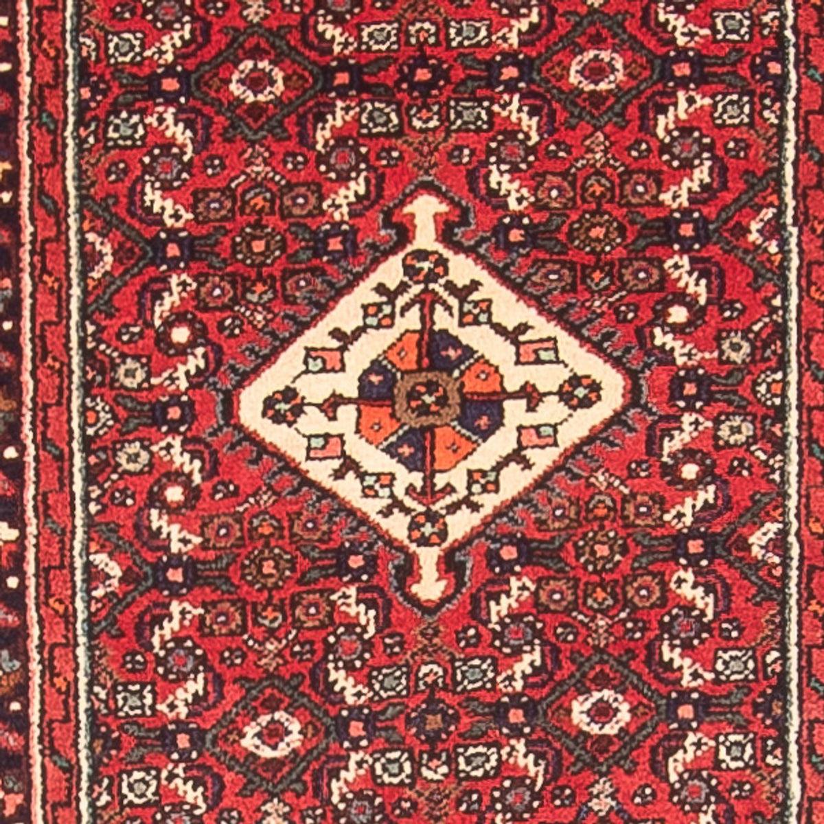 Loper Perzisch Tapijt - Nomadisch - 400 x 80 cm - donkerblauw