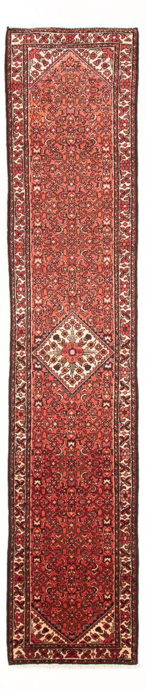 Loper Perzisch Tapijt - Nomadisch - 392 x 80 cm - rood