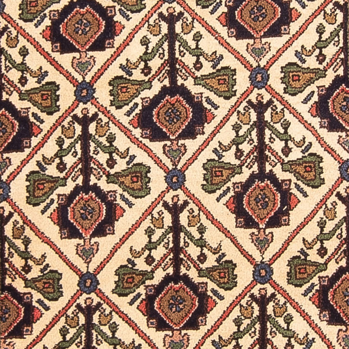 Loper Perzisch Tapijt - Nomadisch - 283 x 94 cm - crème