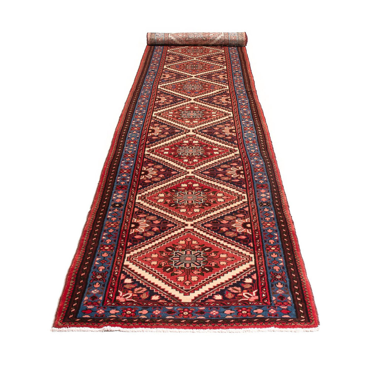 Loper Perzisch Tapijt - Nomadisch - 508 x 88 cm - rood