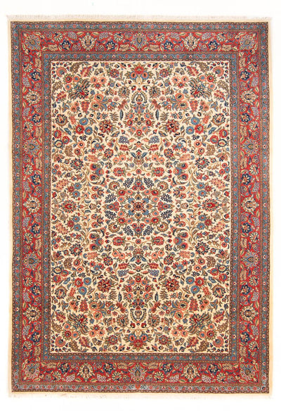 Sarouk Tapijt 203x298cm - Perzisch tapijt - crème