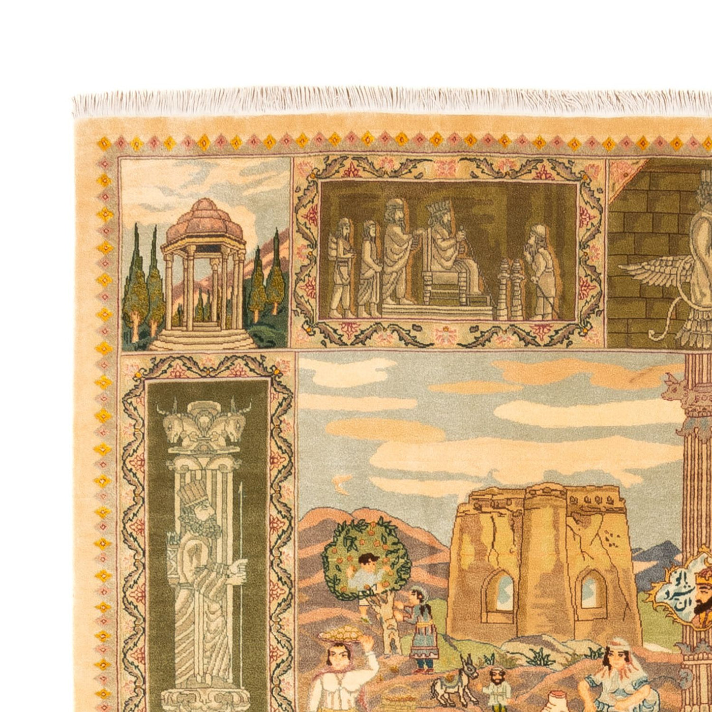 Tabriz - 50 Raj Tapijt 263x175cm - Perzisch tapijt