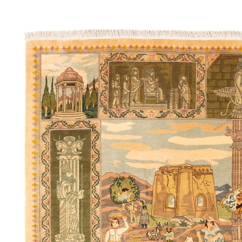 Perzisch tapijt - Tabriz - Royal - 263 x 175 cm - veelkleurig