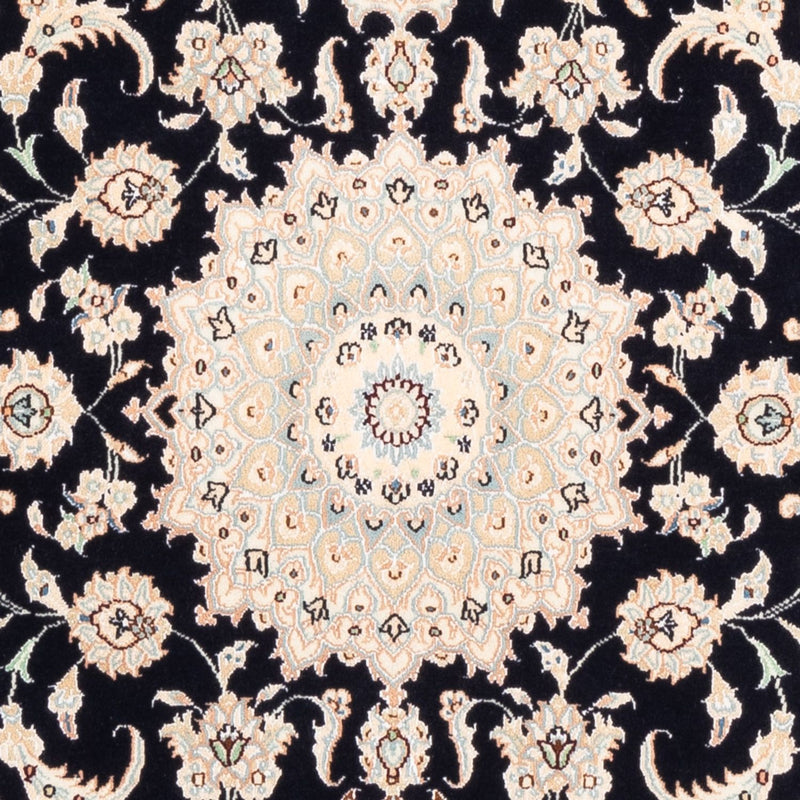 Perzisch tapijt - Nain - Premium - 159 x 105 cm - donkerblauw