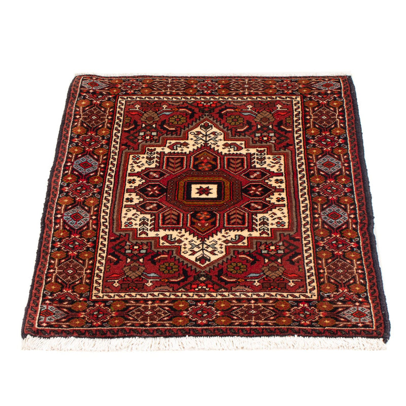 Perzisch Tapijt - Nomadisch - 86 x 55 cm - crème