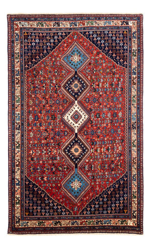 Perzisch Tapijt - Nomadisch - 250 x 152 cm - rood