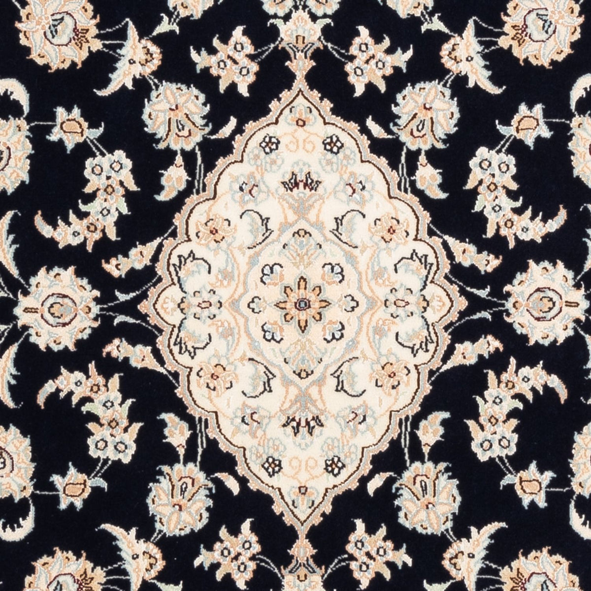 Perzisch tapijt - Nain - Premium - 152 x 107 cm - donkerblauw