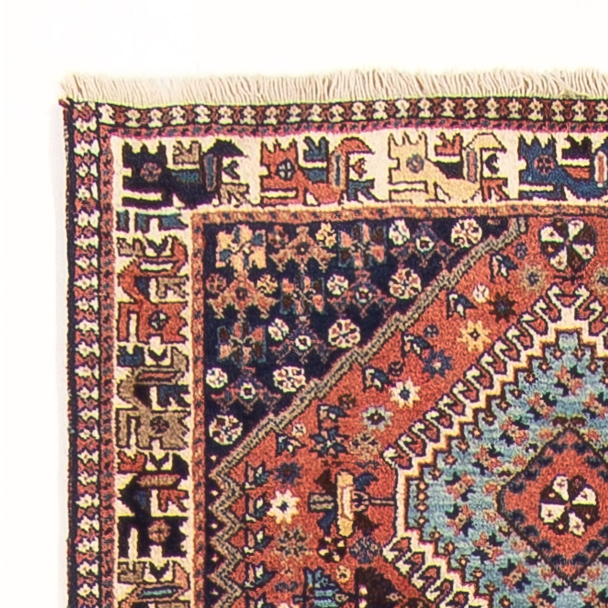 Loper Perzisch Tapijt - Nomadisch - 383 x 80 cm - rood