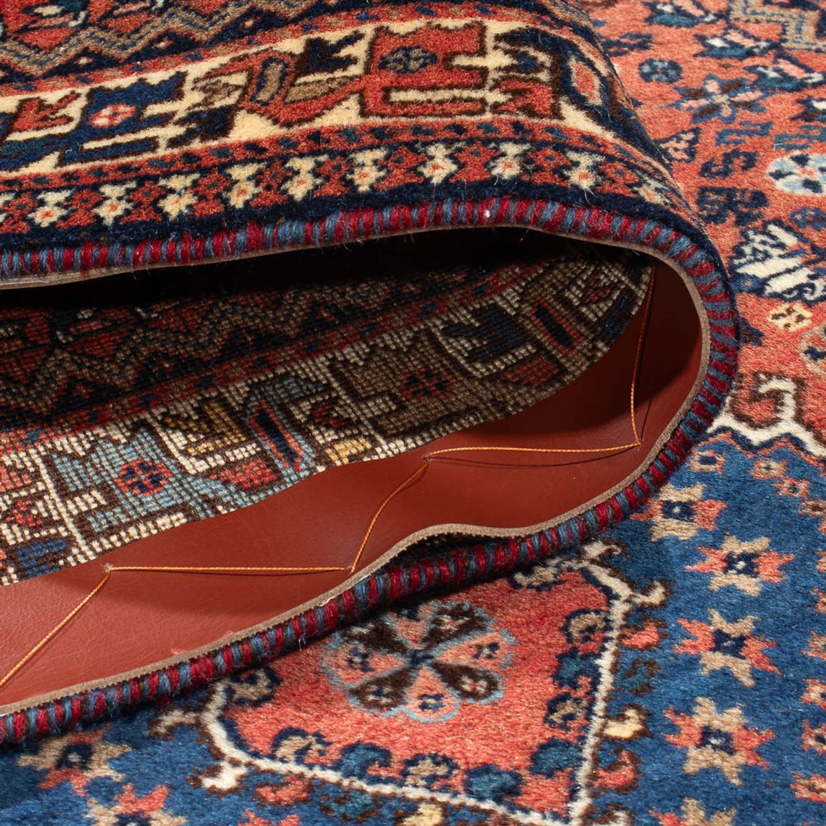 Loper Perzisch Tapijt - Nomadisch - 383 x 80 cm - rood