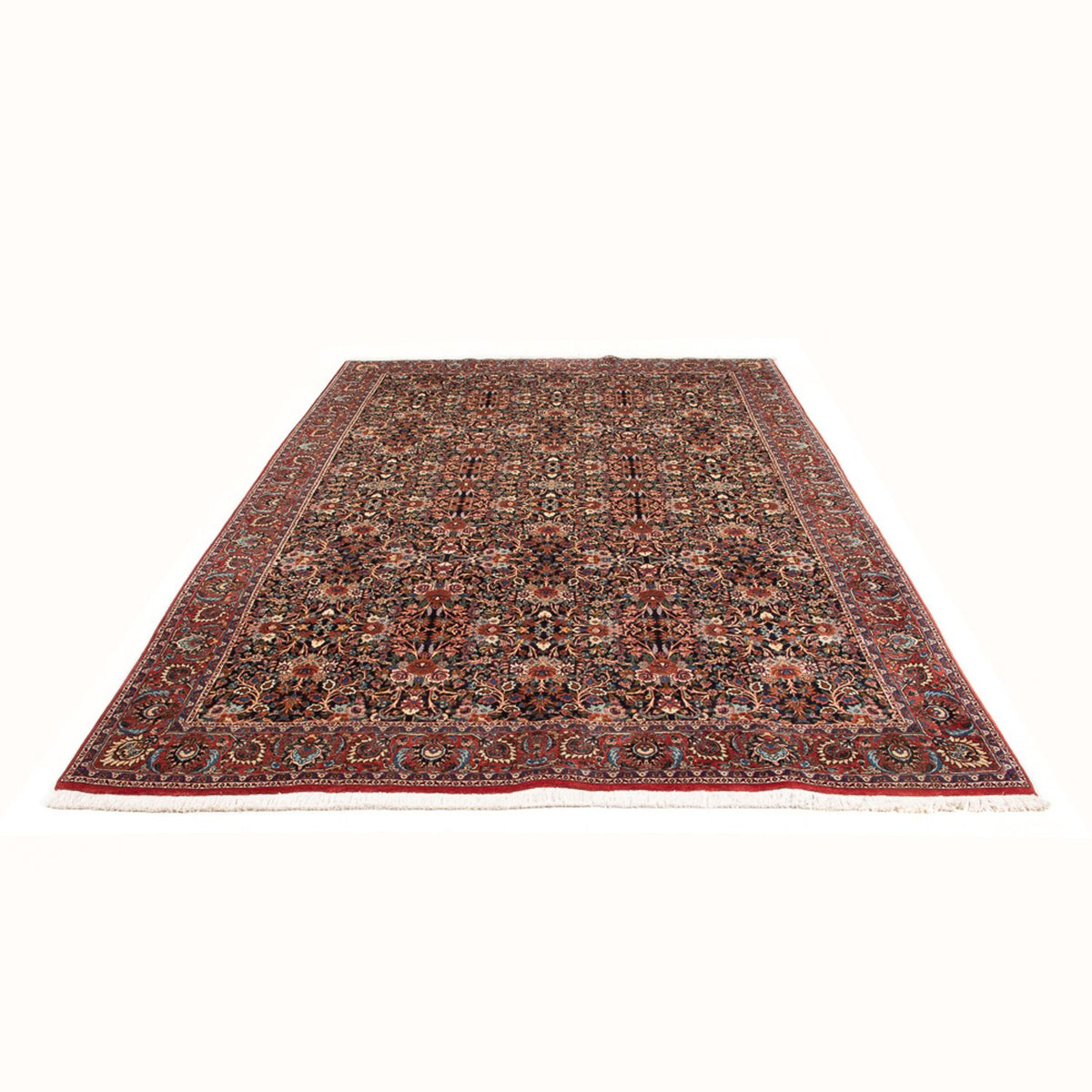 Perzisch tapijt - Bijar - 305 x 200 cm - donkerblauw